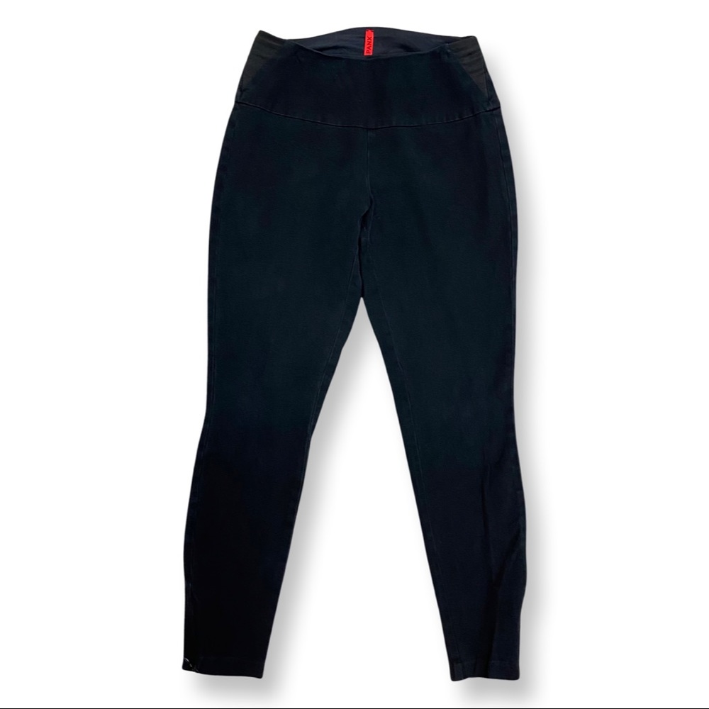Spanx Black Denim Ankle Pants Sz Small Petite